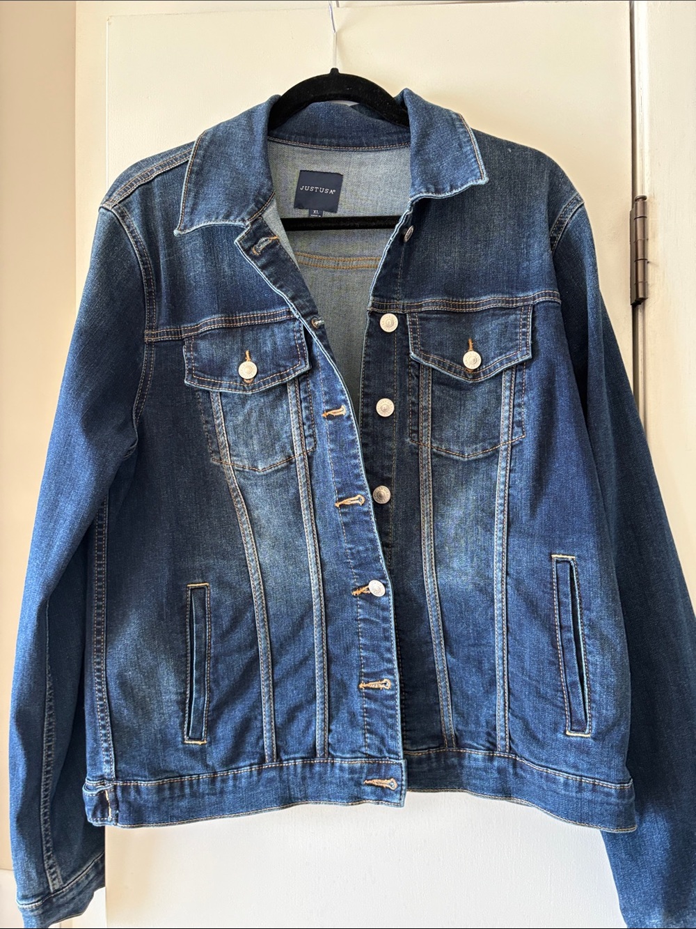 Just USA Dark Blue Classic Denim Jacket
